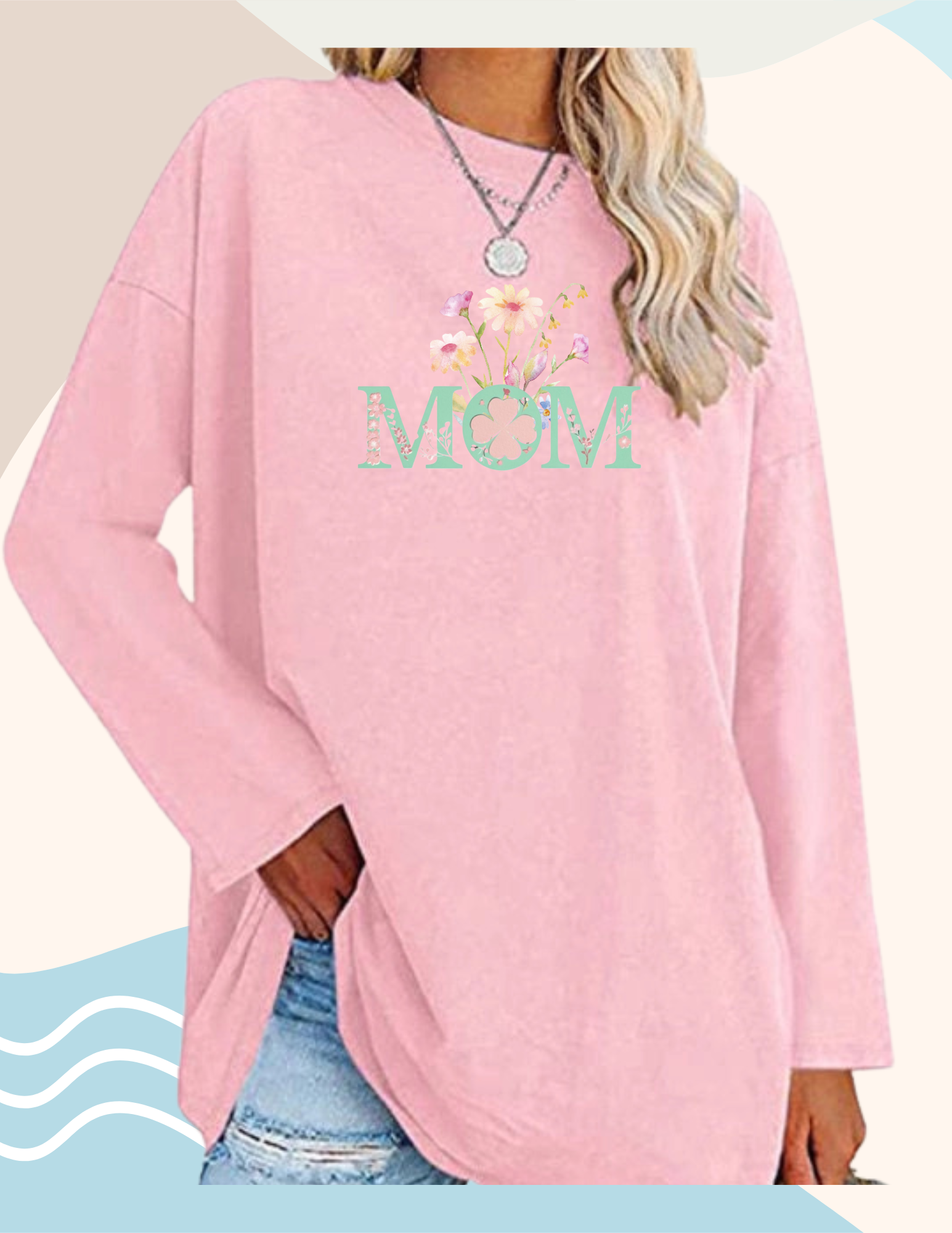 MOM CREWNECK DESIGN